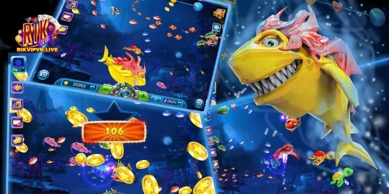 Các thao tác cơ bản để chơi game bắn cá tại Rikvip